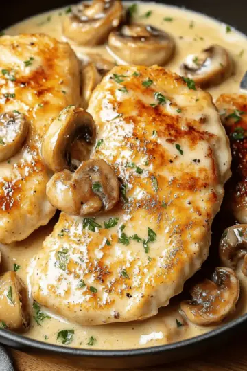 Creamy Mushroom Chicken