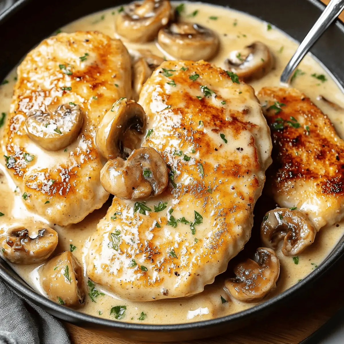 Creamy Mushroom Chicken