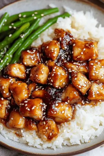Healthy Sesame Chicken