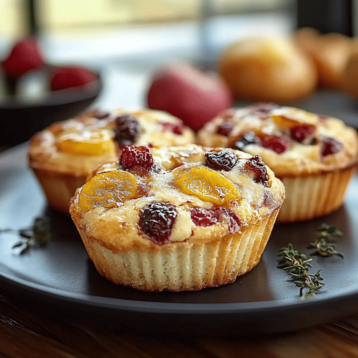 Cranberry Orange Pecan Muffins