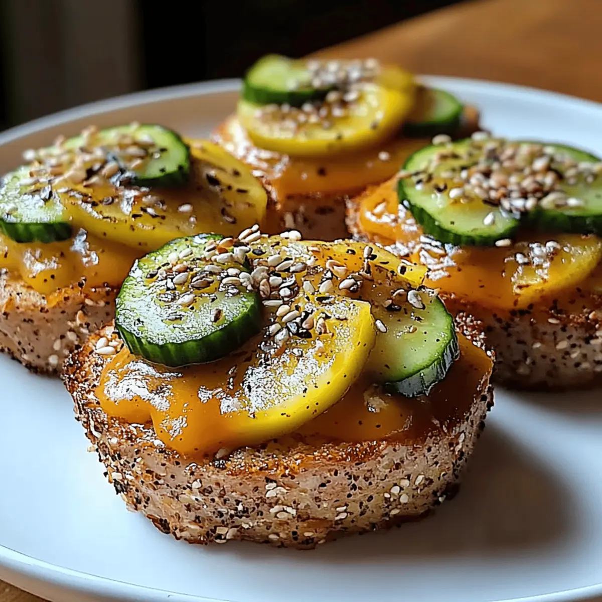 Healthy Zucchini Muffin Bites