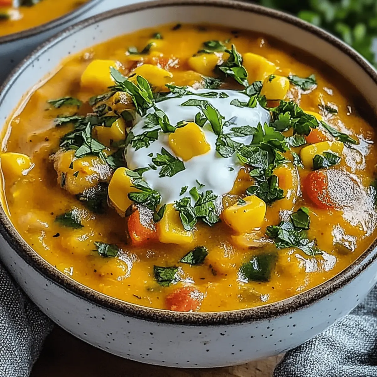 Turmeric Lentil Soup