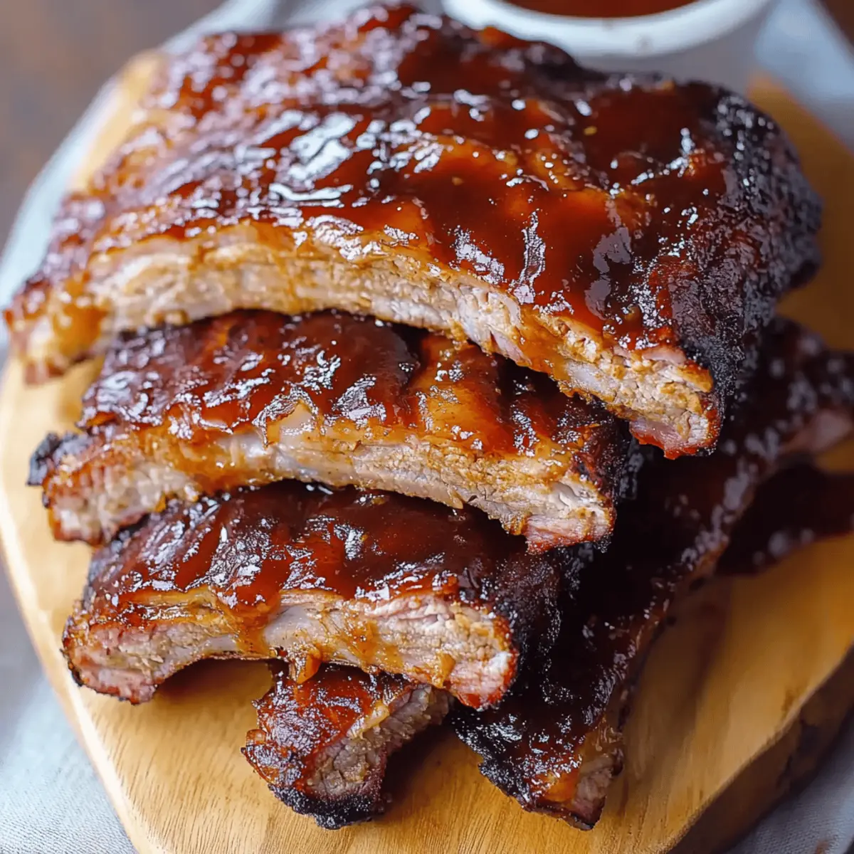 Slow Cooker BBQ Baby Back Ribs