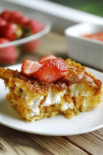 Chicken and Waffle Casserole