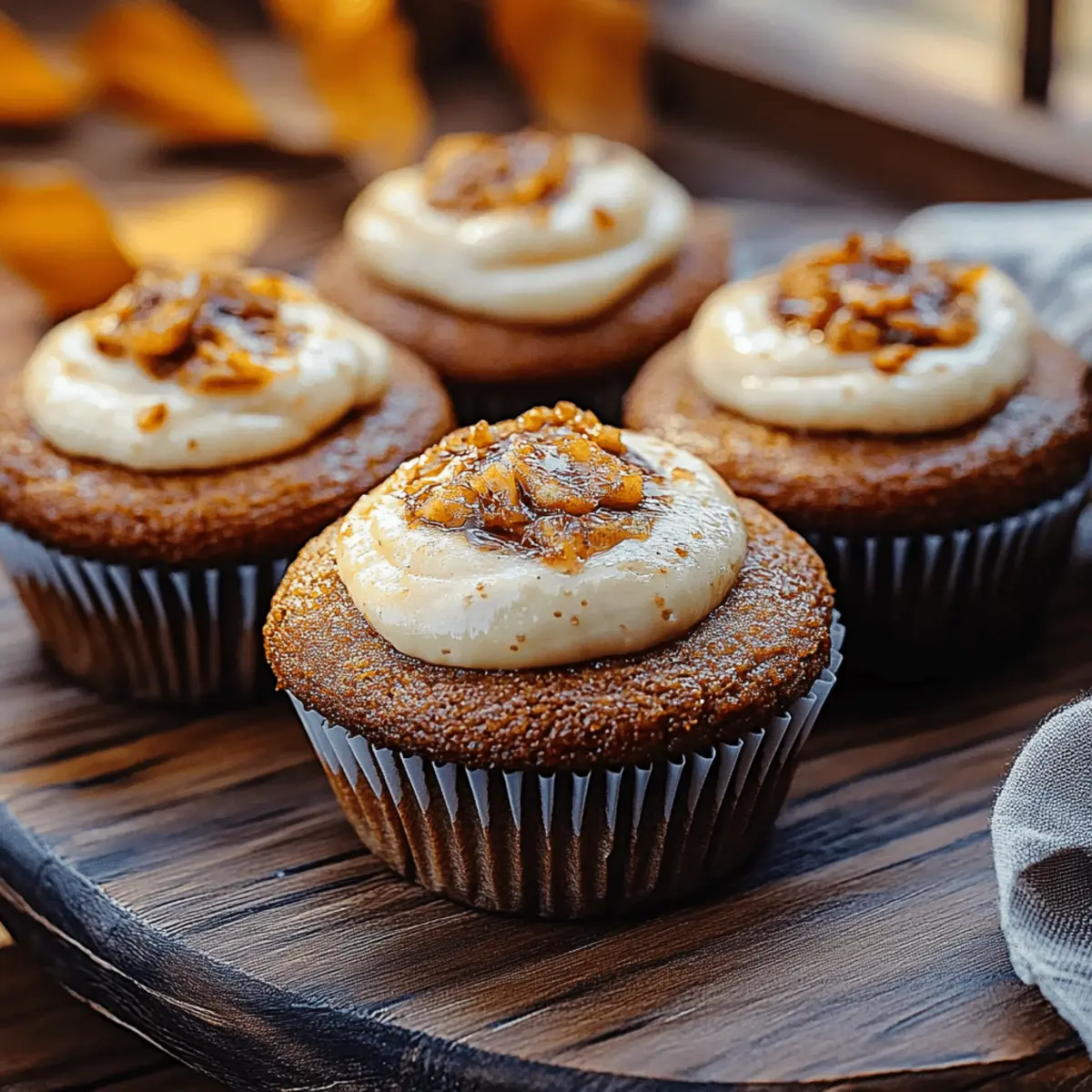 Pumpkin Cream Cheese Muffins