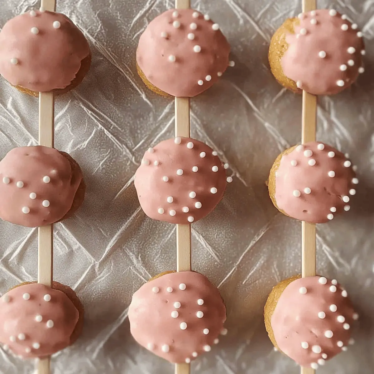 Birthday Cake Pops