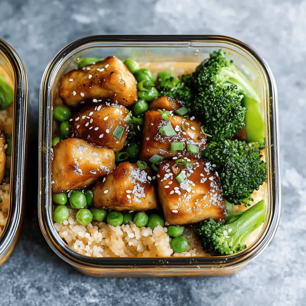 Honey Sesame Chicken Lunch Bowls