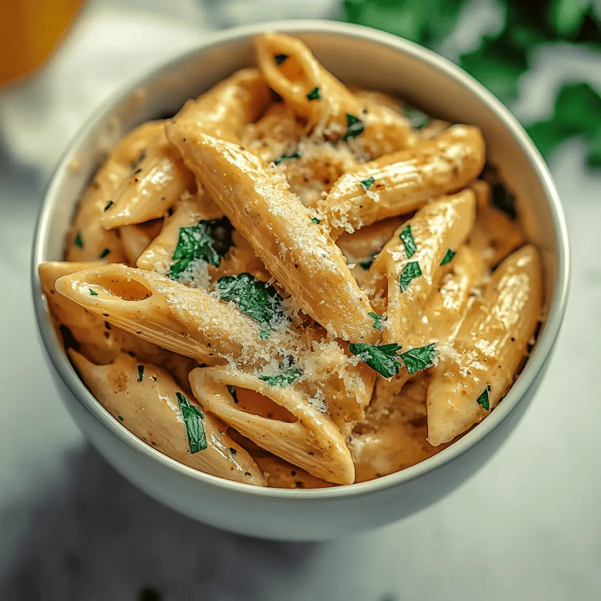 Garlic Parmesan Chicken Pasta