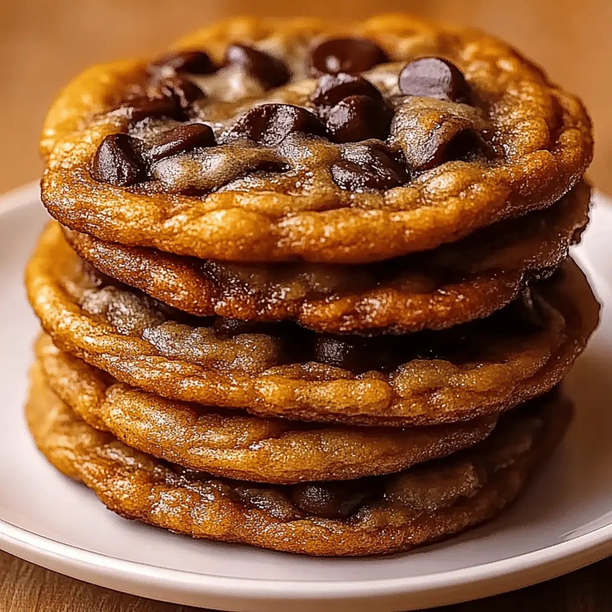 Brown Butter Pumpkin Chocolate Chip Cookies