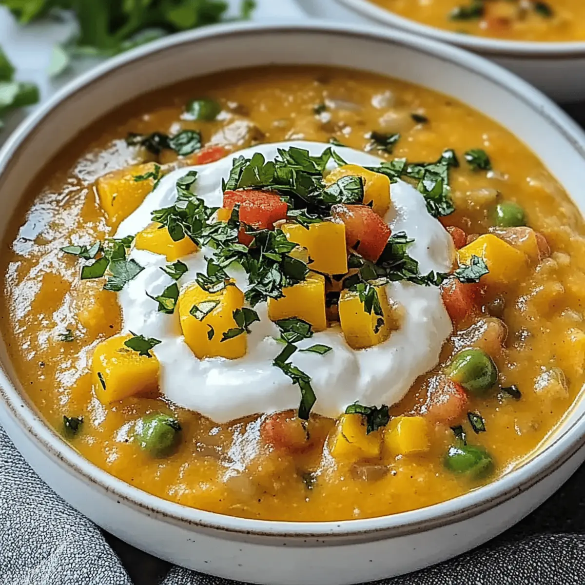 Turmeric Lentil Soup