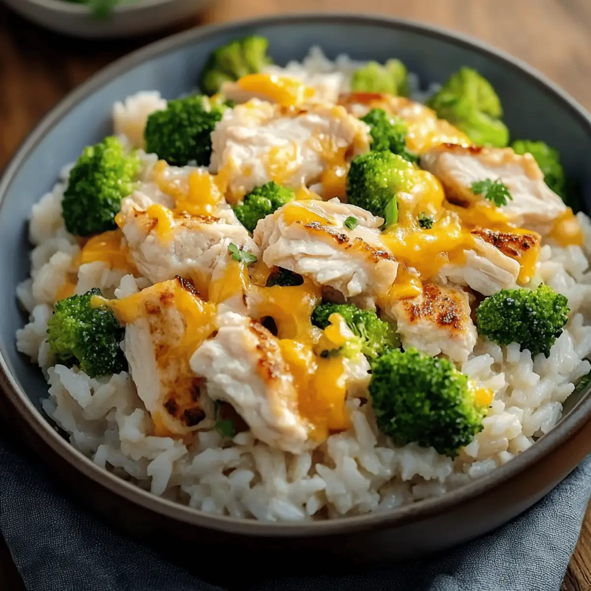Cheesy Chicken Broccoli Rice