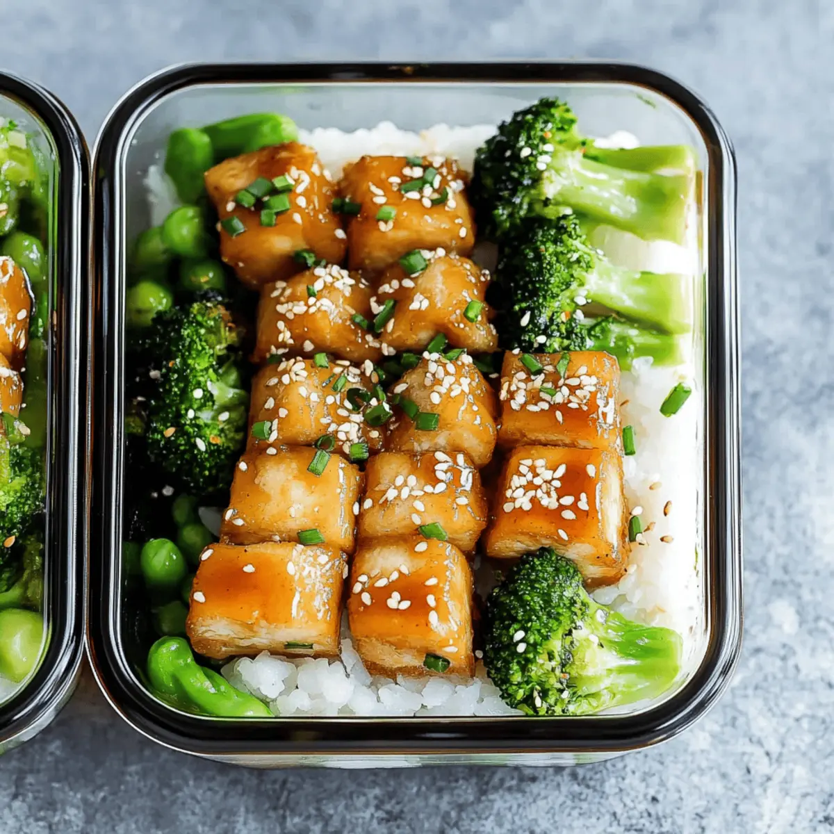 Honey Sesame Chicken Lunch Bowls