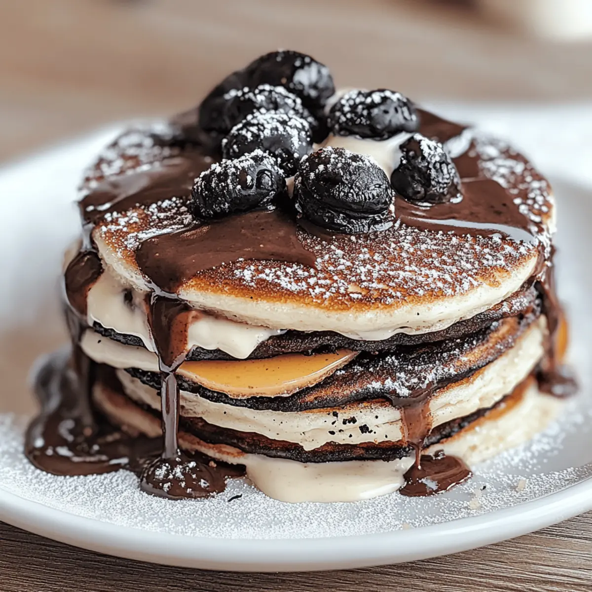 Oreo Pancakes