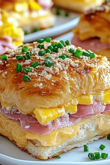 Ham and Cheese Croissant