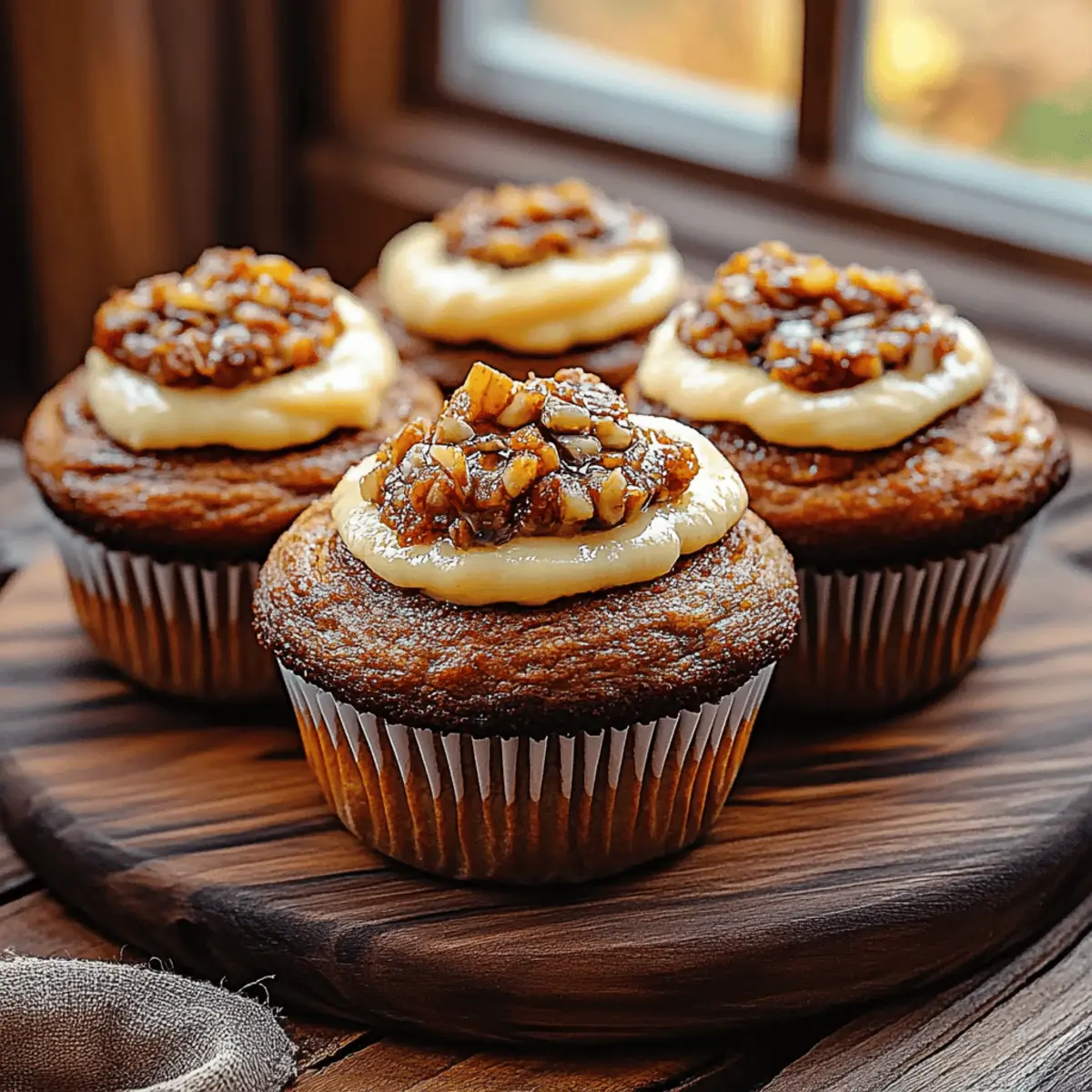 Pumpkin Cream Cheese Muffins