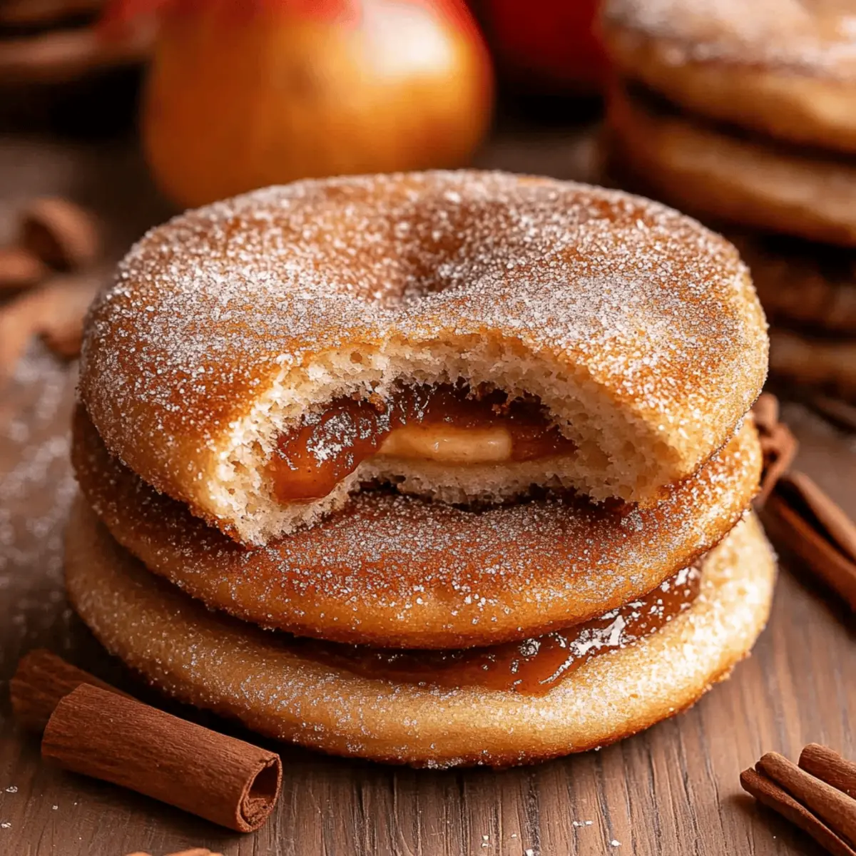 Apple Cider Cheesecake Cookies