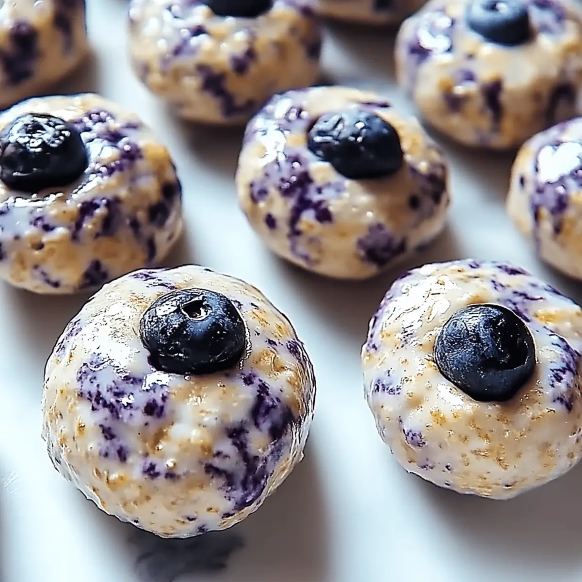 Blueberry Cheesecake Protein Bites