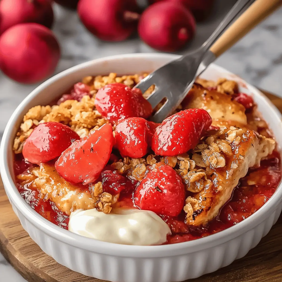 Cherry Crumble