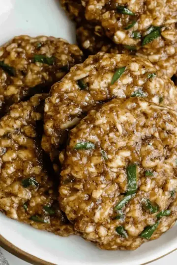 Healthy Zucchini Oatmeal Cookies