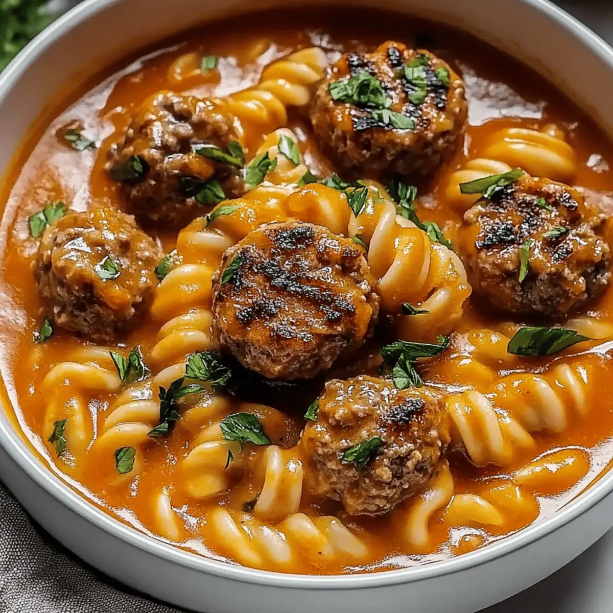 Italian Meatball Soup