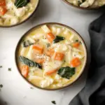 Creamy Turkey Orzo Soup