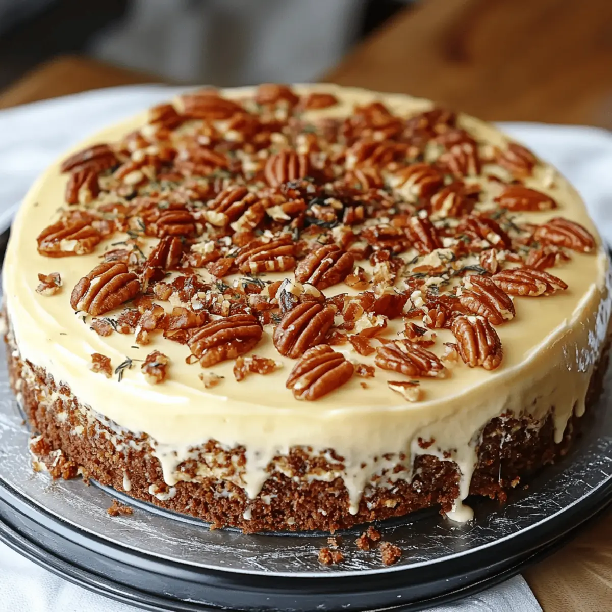 Browned Butter Pecan Cheesecake