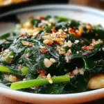 Korean Spinach Salad