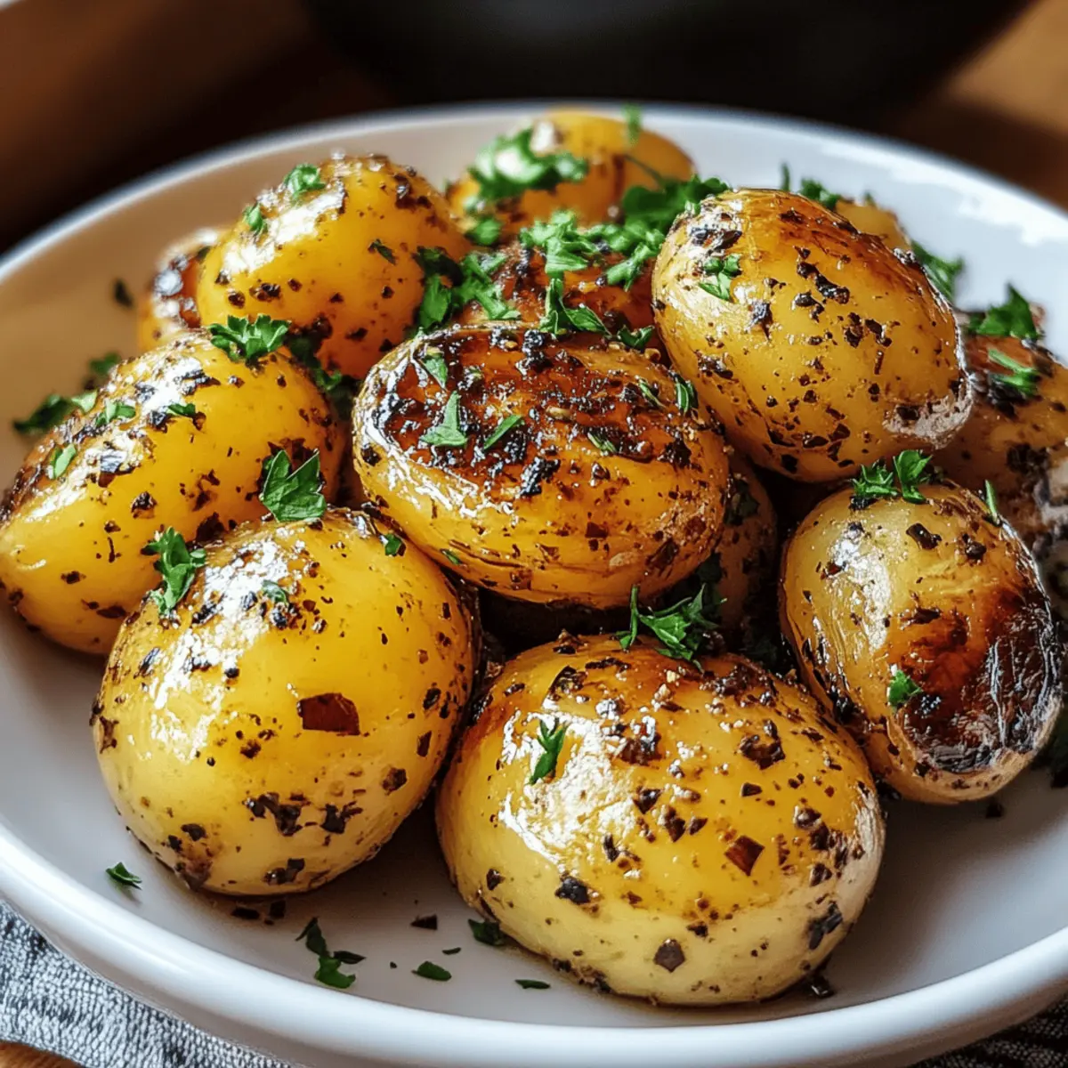 Honey Mustard Potatoes