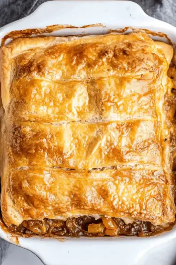 Phyllo Meat Pie