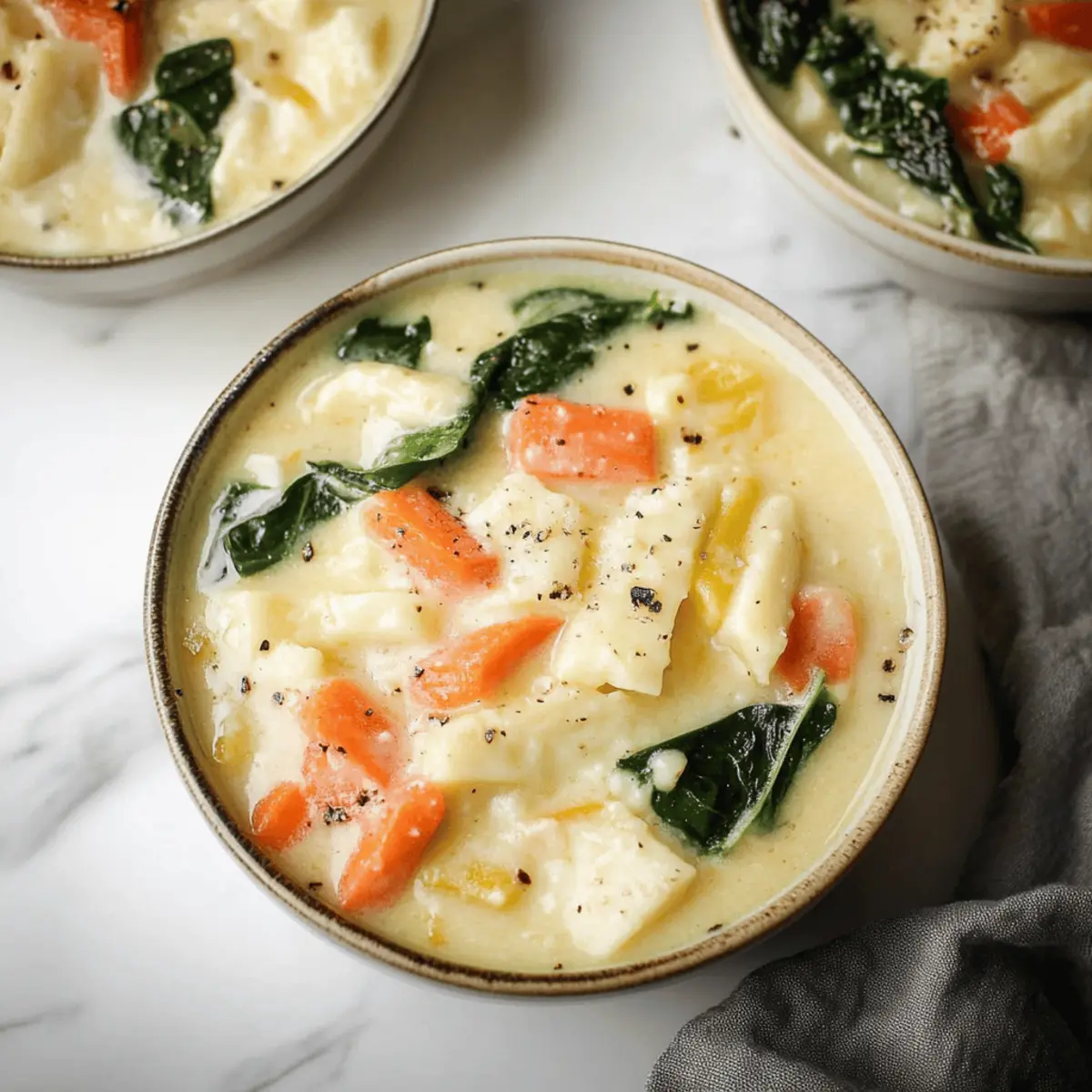 Creamy Turkey Orzo Soup