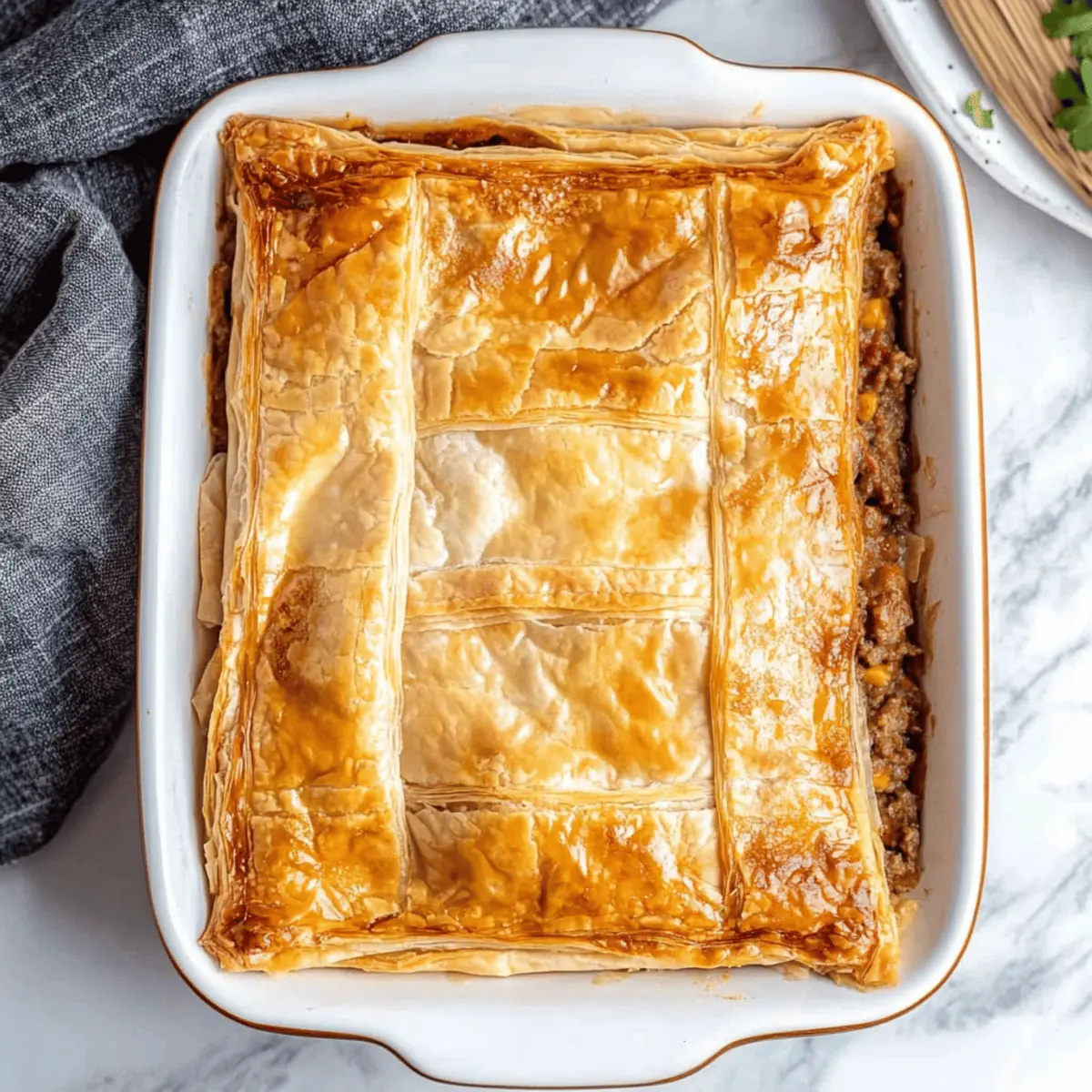 Phyllo Meat Pie