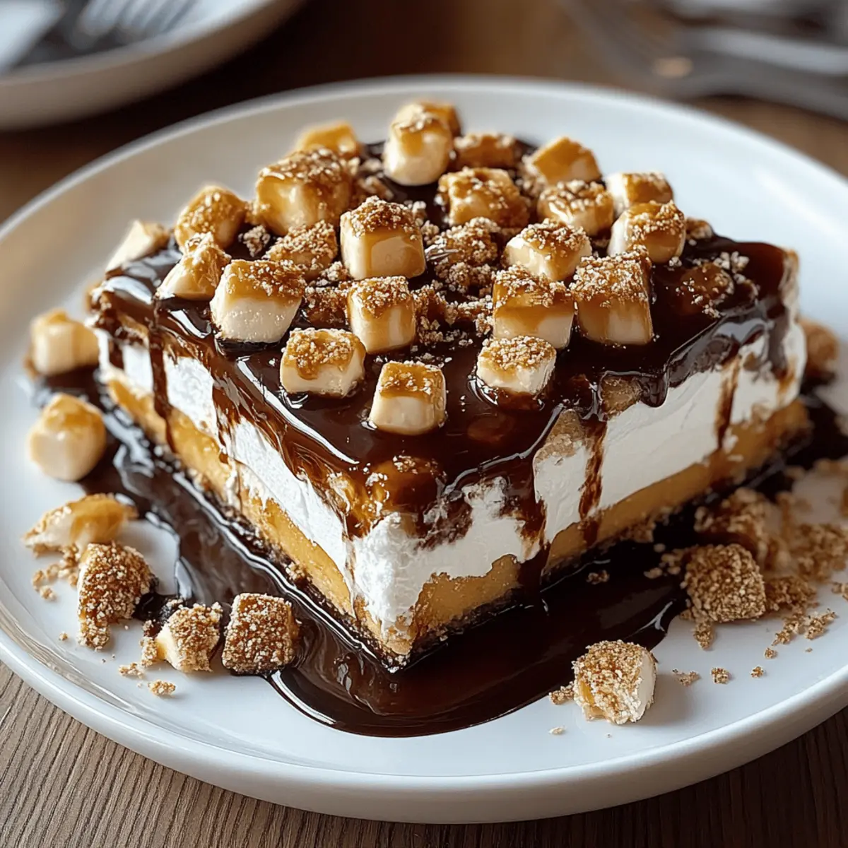 No-Bake S’mores Lasagna
