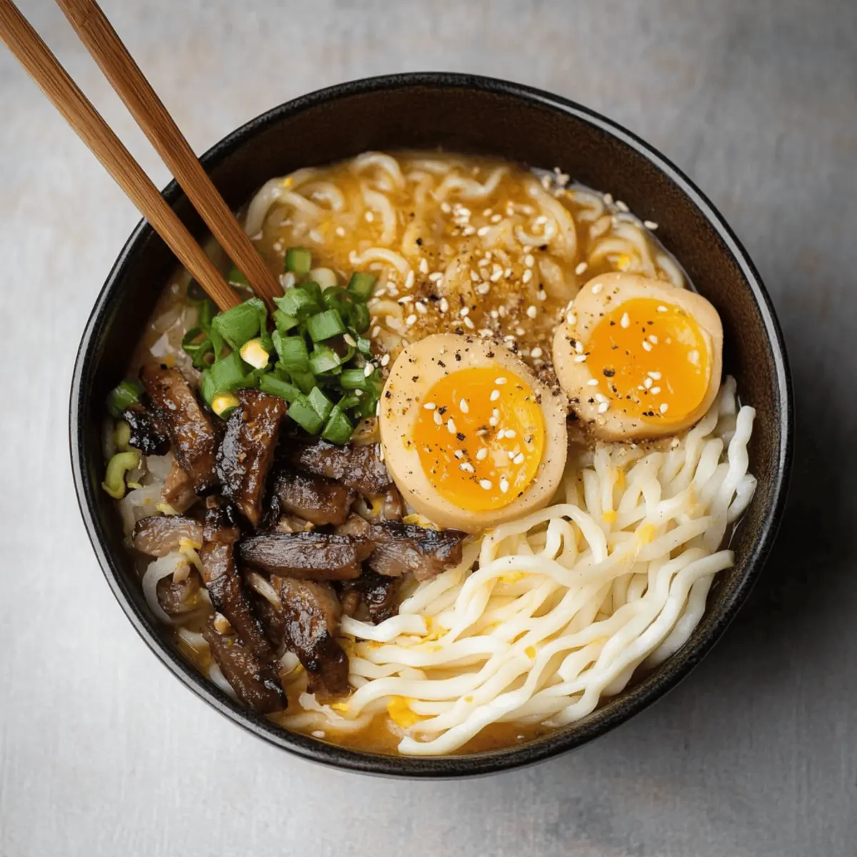 Creamy Vegetarian Peanut Miso Ramen