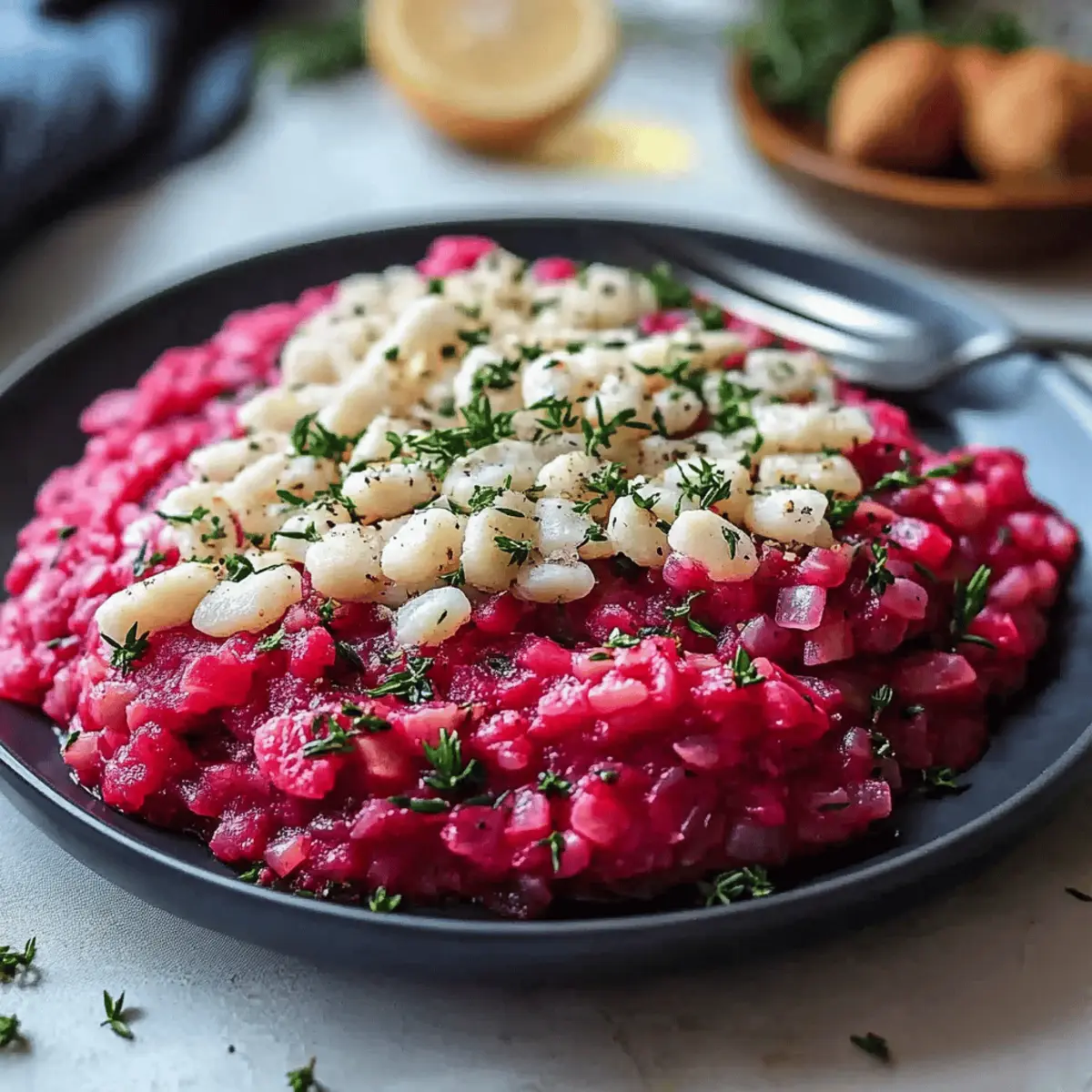 Beet Risotto
