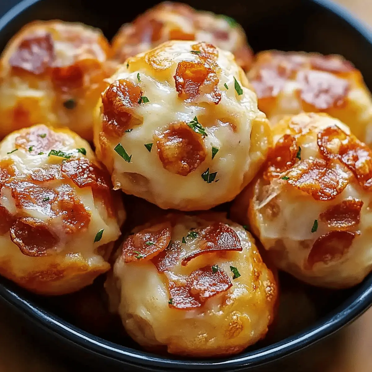 Beef Bacon & Cheddar Cheese Muffins