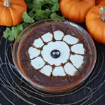 Spider Web Black Bean Dip