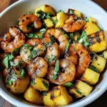 Shrimp Avocado Mango Bowls