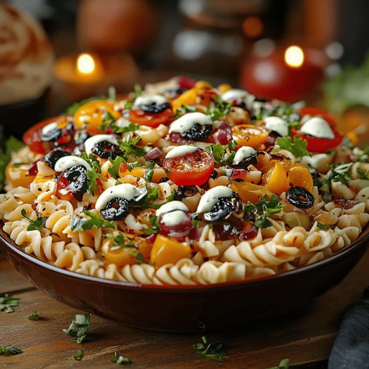 Eyeball Pasta Salad