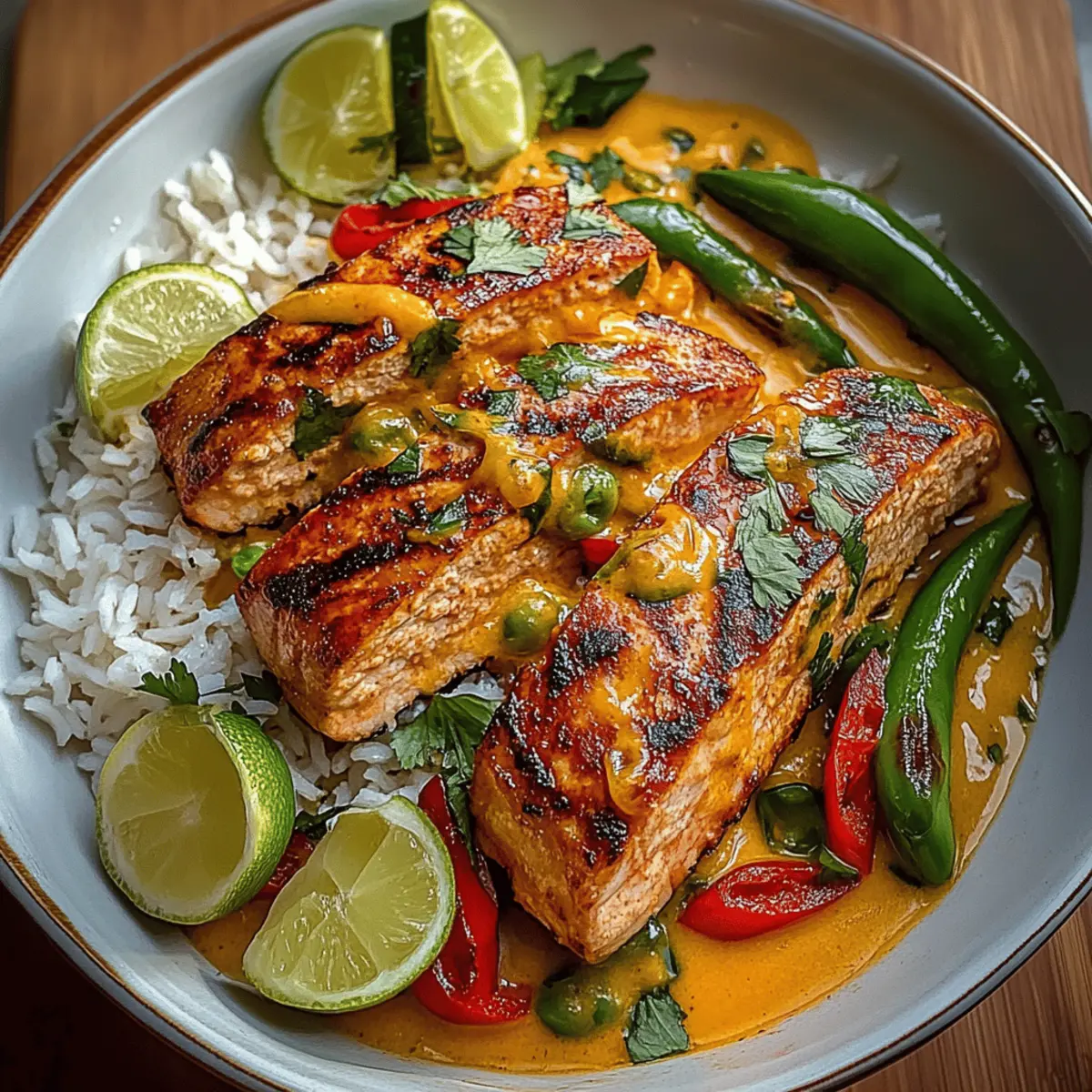 Coconut Curry Salmon