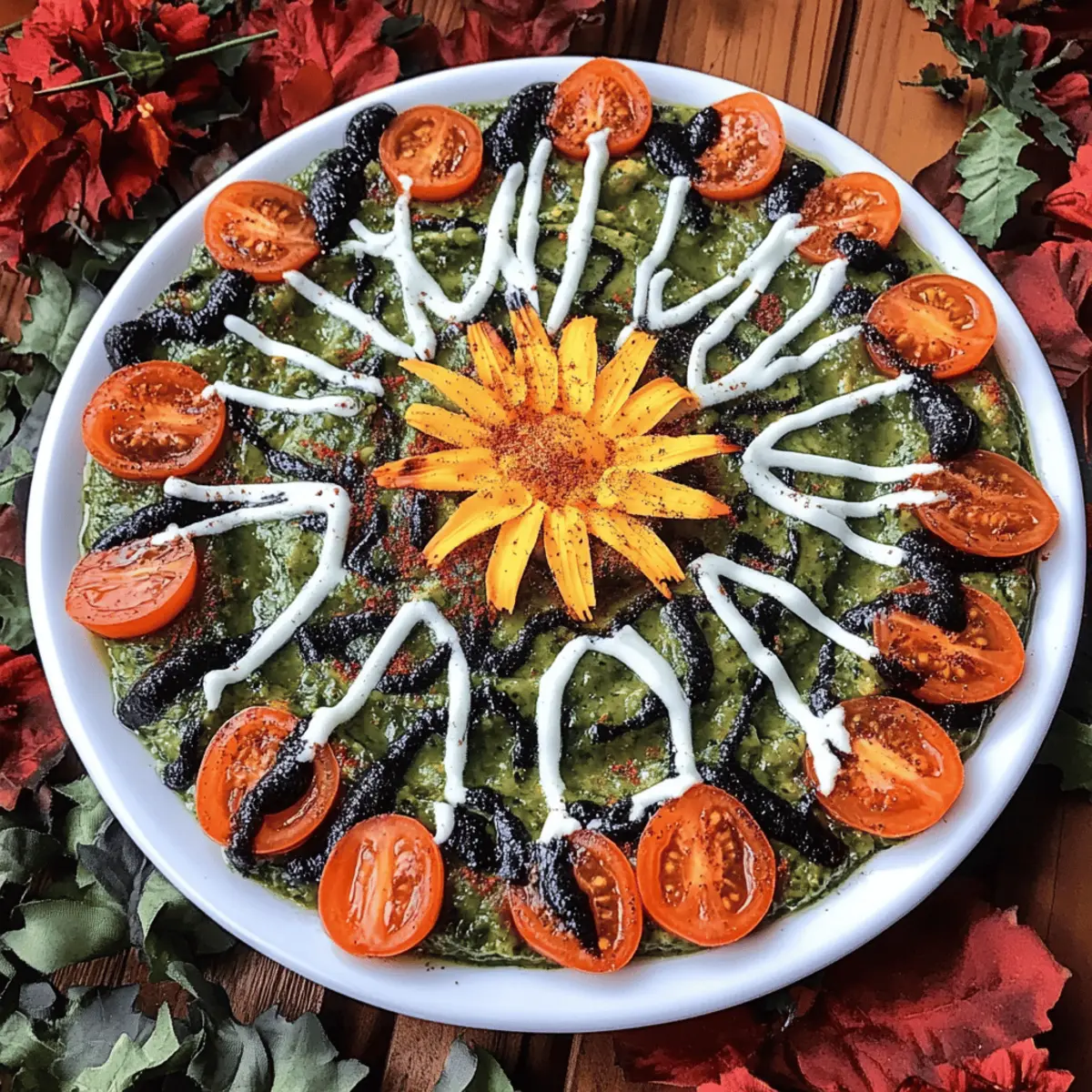 Halloween Taco Dip