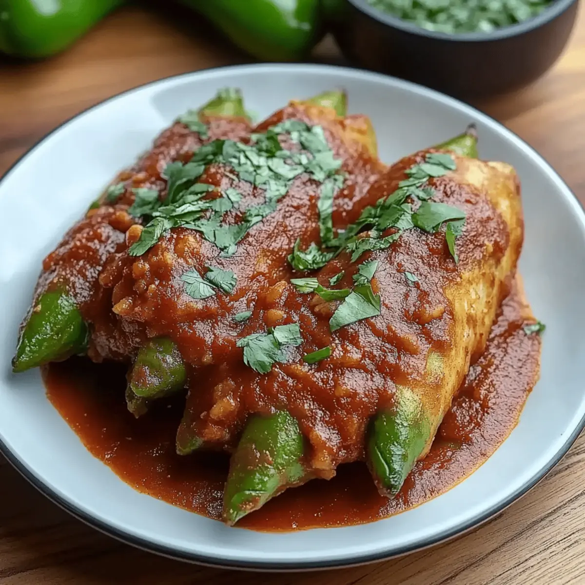 Cheesy Hatch Chile Rellenos