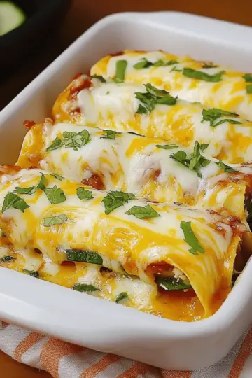 Zucchini Enchiladas
