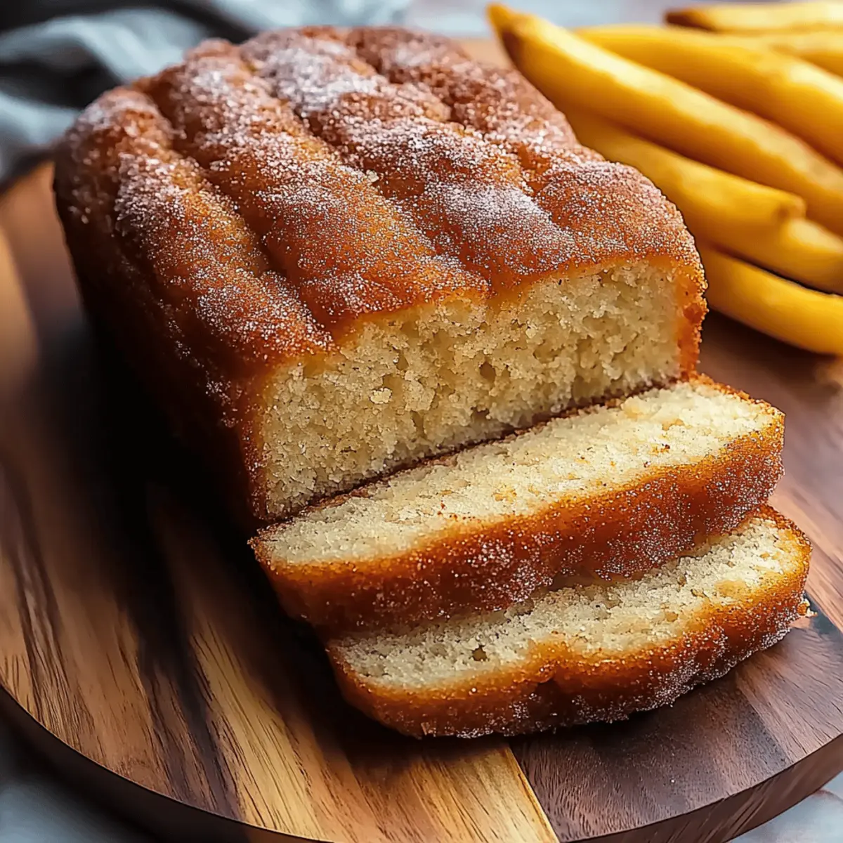 Cinnamon Sugar Donut Bread