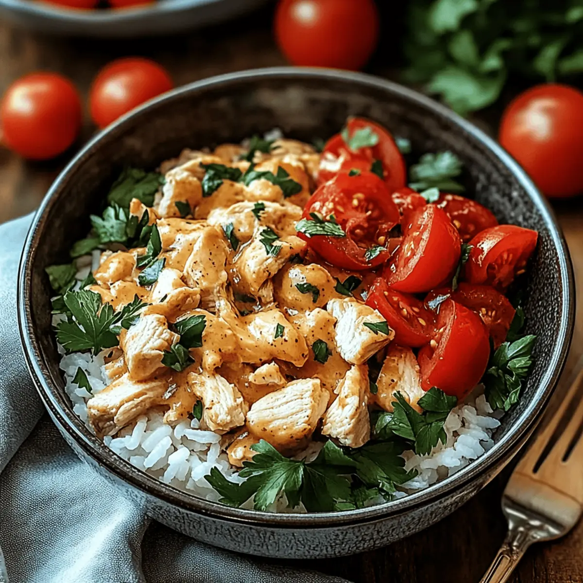 Coconut Chicken Rice Bowl
