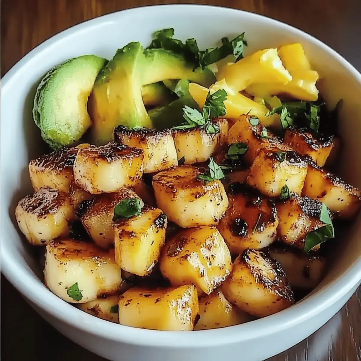 Shrimp Avocado Mango Bowls