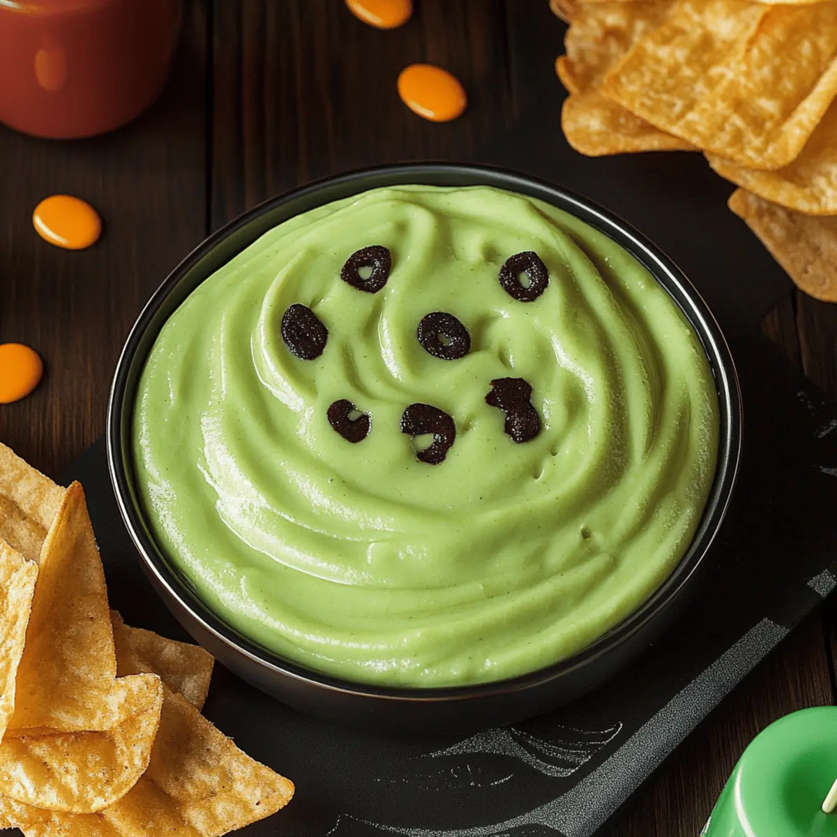 Witch’s Brew Salsa Verde & Cream Dip