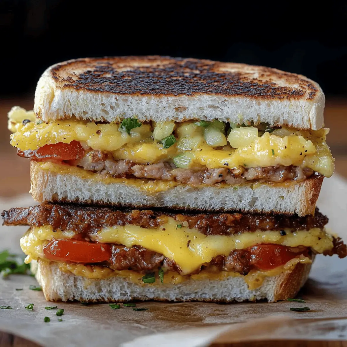 Breakfast Club Sandwich