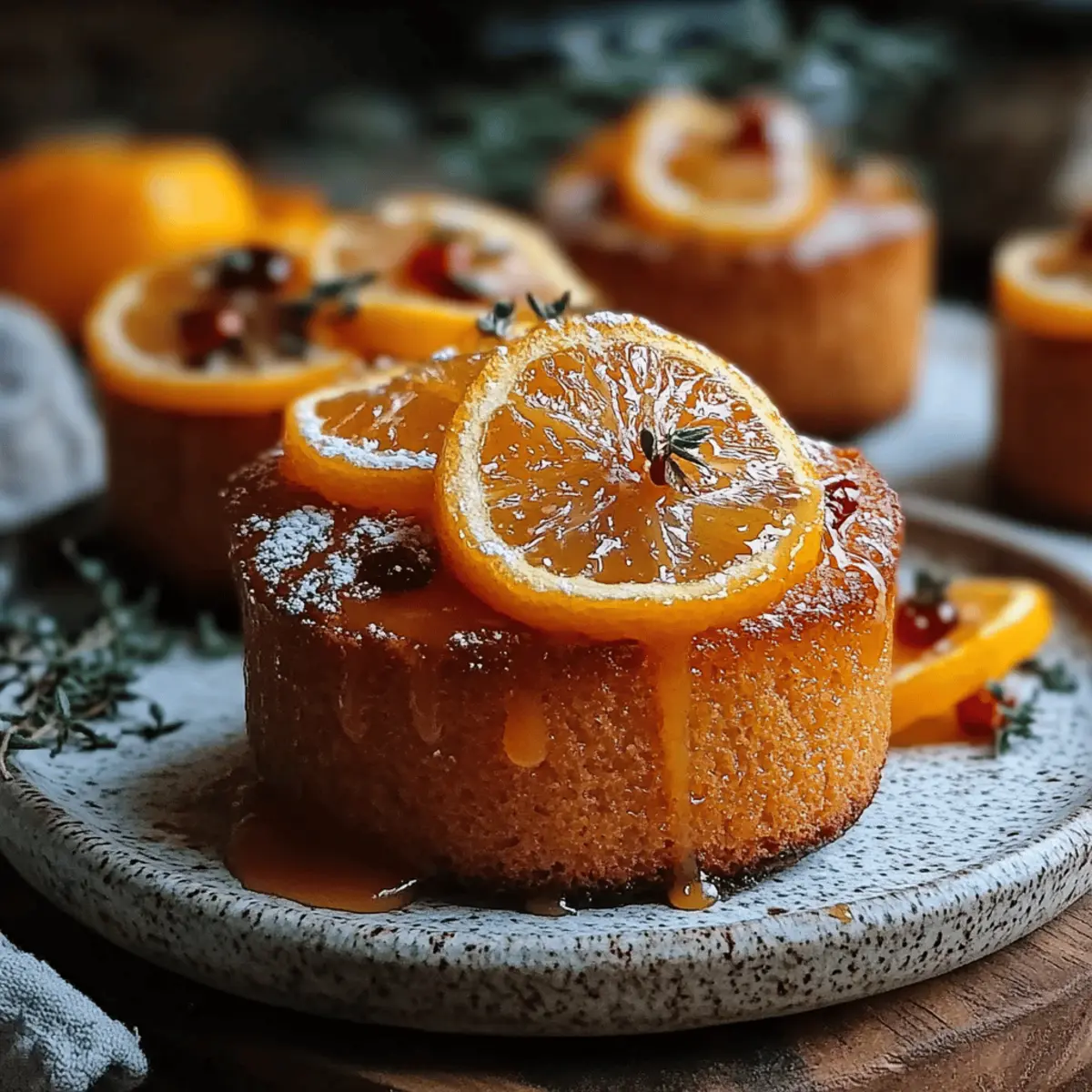 Orange Ginger Honey Cake