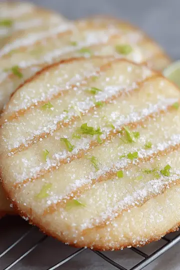 Lime Sugar Cookies