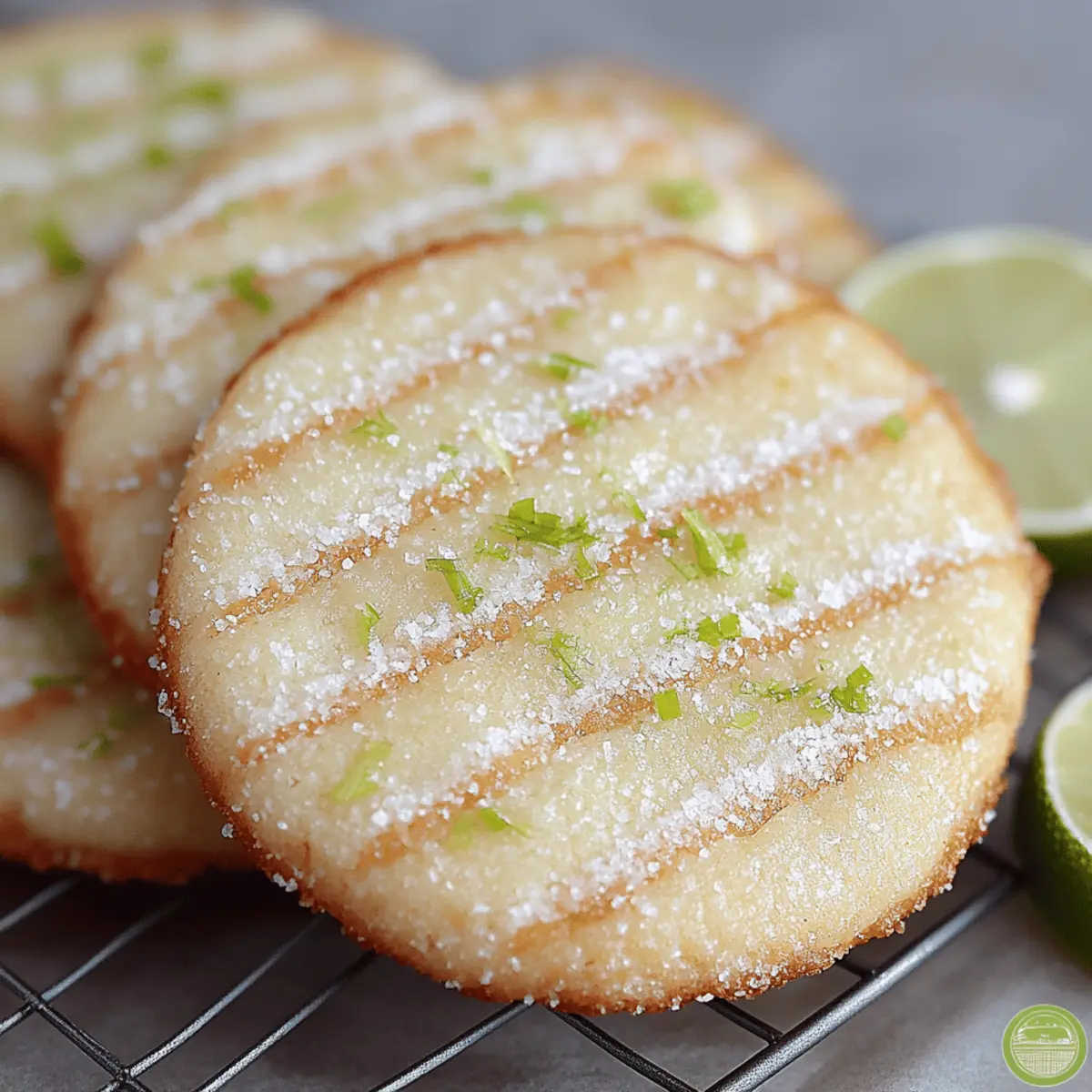 Lime Sugar Cookies